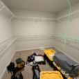 Closet shelving install