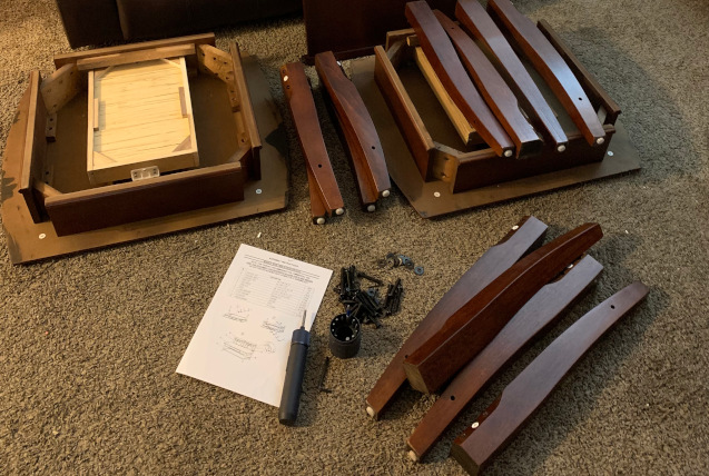 Furniture assembling