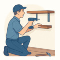 Hanging shelves