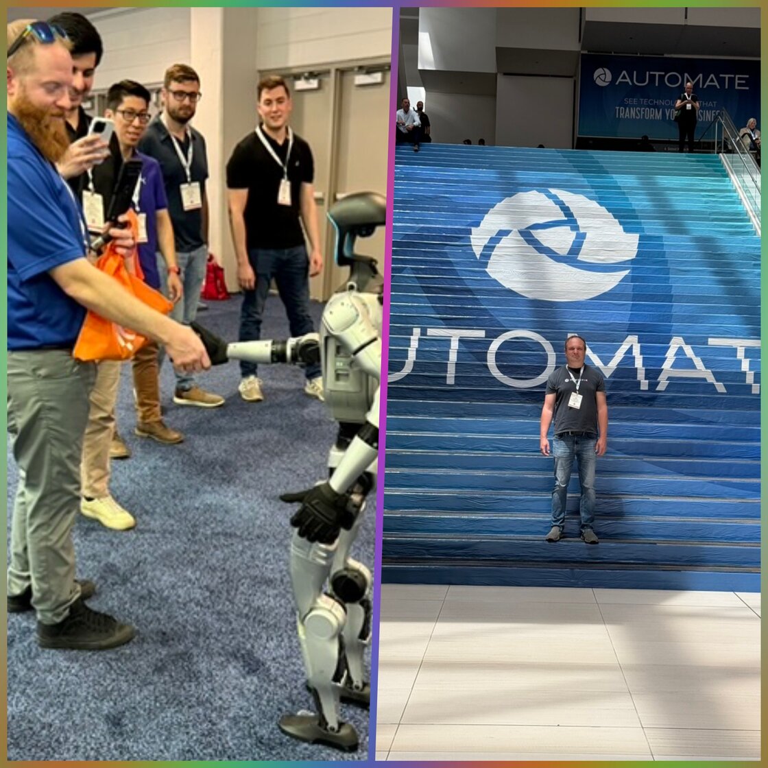 I visited the Automate 2025 exhibition or I love automating everything around me