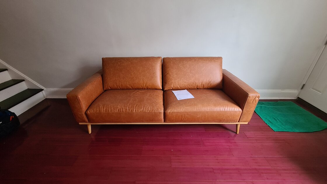 Nice sofa? Yours one can be assembled just as neatly.