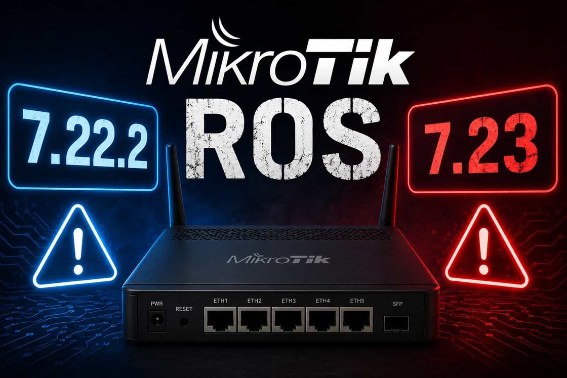 Be Careful with MikroTik RouterOS Updates These Days