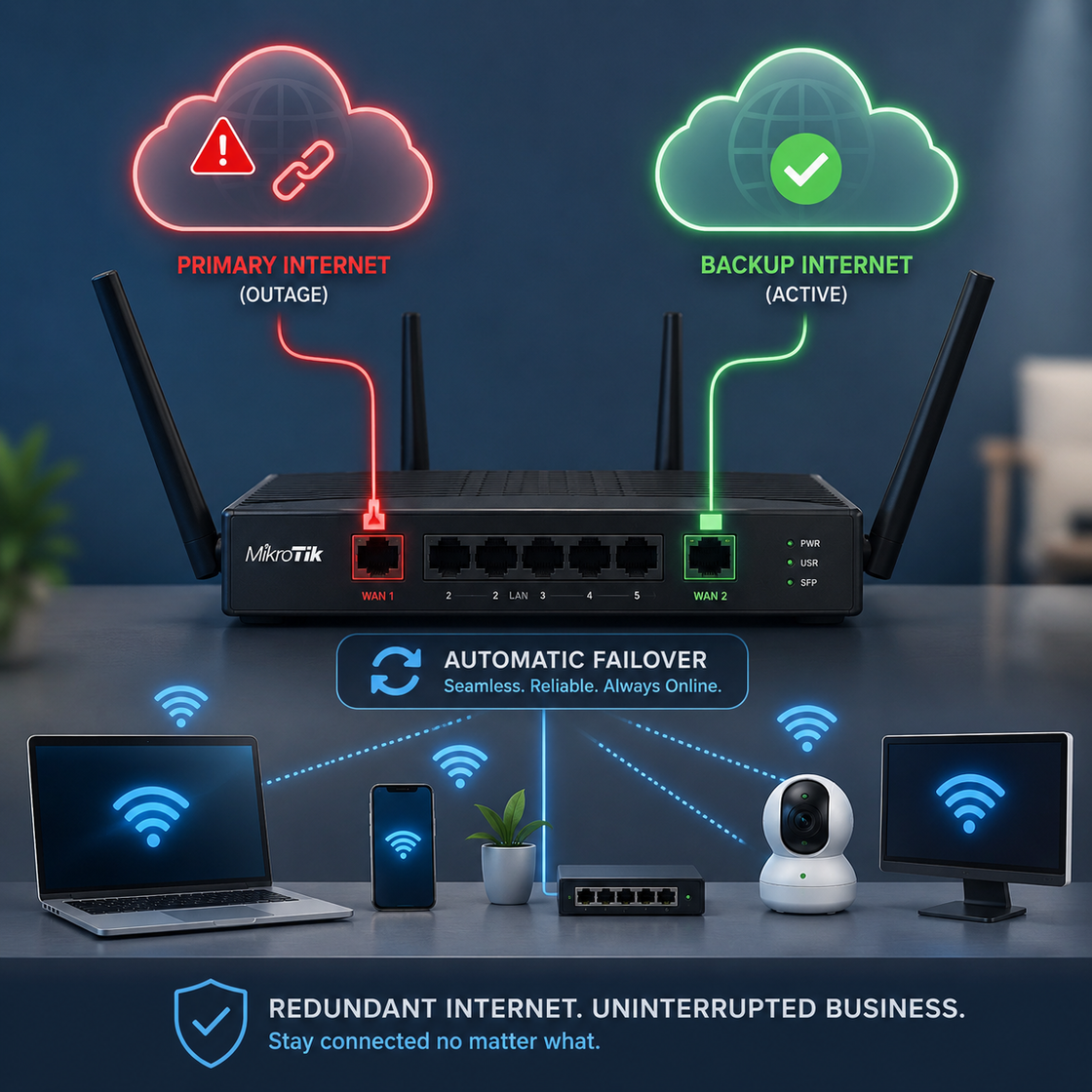 Backup Internet: The Best Protection Against Provider Outages