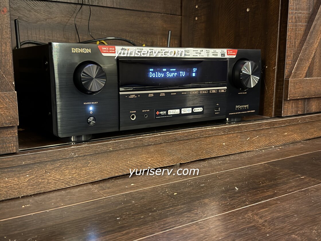 Denon Receiver Installation for a Home Theater