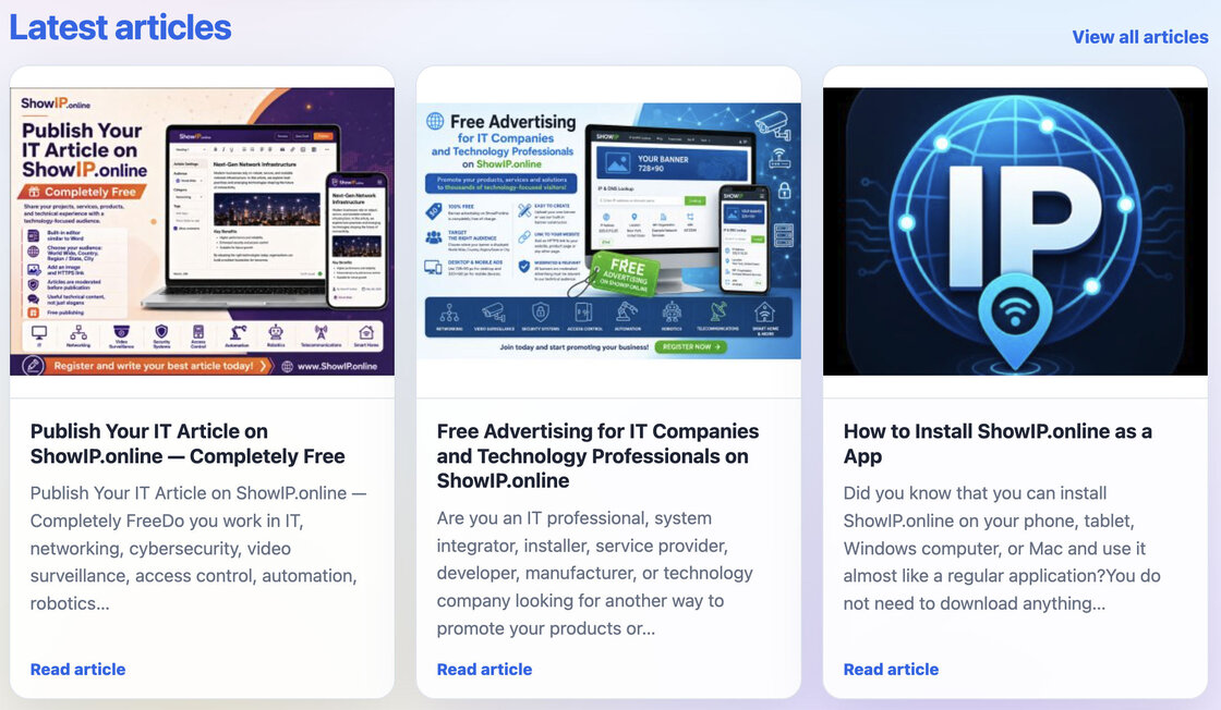 Find Your IP, Advertise for Free, and Much More — image 4