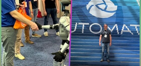 I visited the Automate 2025 exhibition or I love automating everything around me