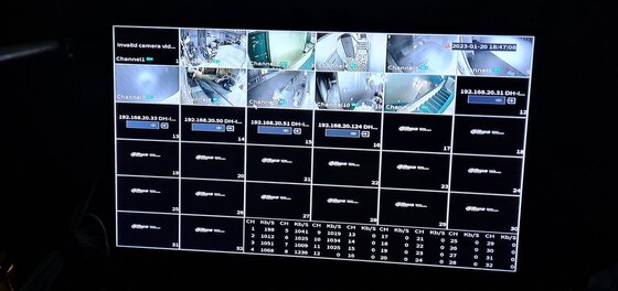 Some of the cameras on your monitor have stopped working - contact me, I repair them.