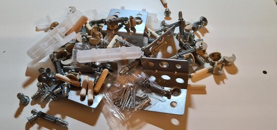 Are you intimated by number of parts? Contact me, I can assemble any furniture.