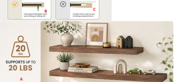 Why Floating Shelves Are Not Always Safe