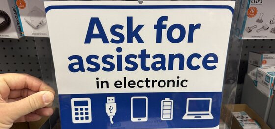 Feel free to ask for assistance with electronics