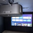 Home Theater Installation – Projector and Screen