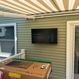 Installing an Outdoor TV on Vinyl Siding