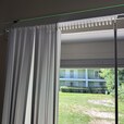 Vertical blinds installation process. Image 2