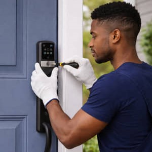 Professional installation and setup of smart locks from Yale, Schlage, Kwikset, August, Ultraloq, Eufy, and other popular brands