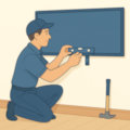 From 56 inch to 65 inch TV mounting